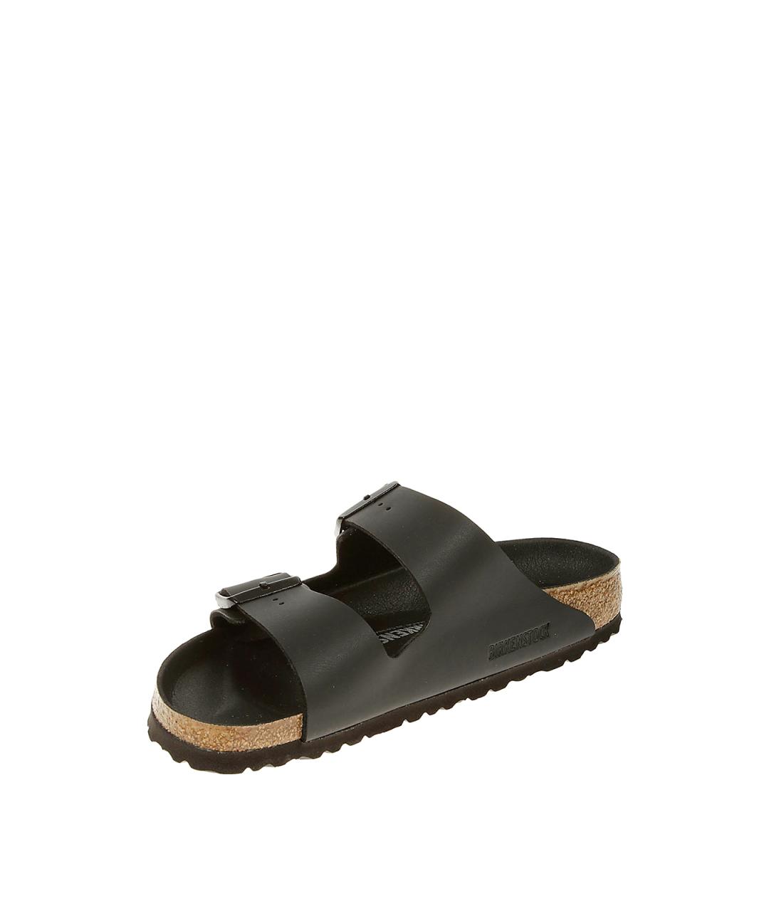 BIRKENSTOCK Черные кожаные сандалии, фото 4