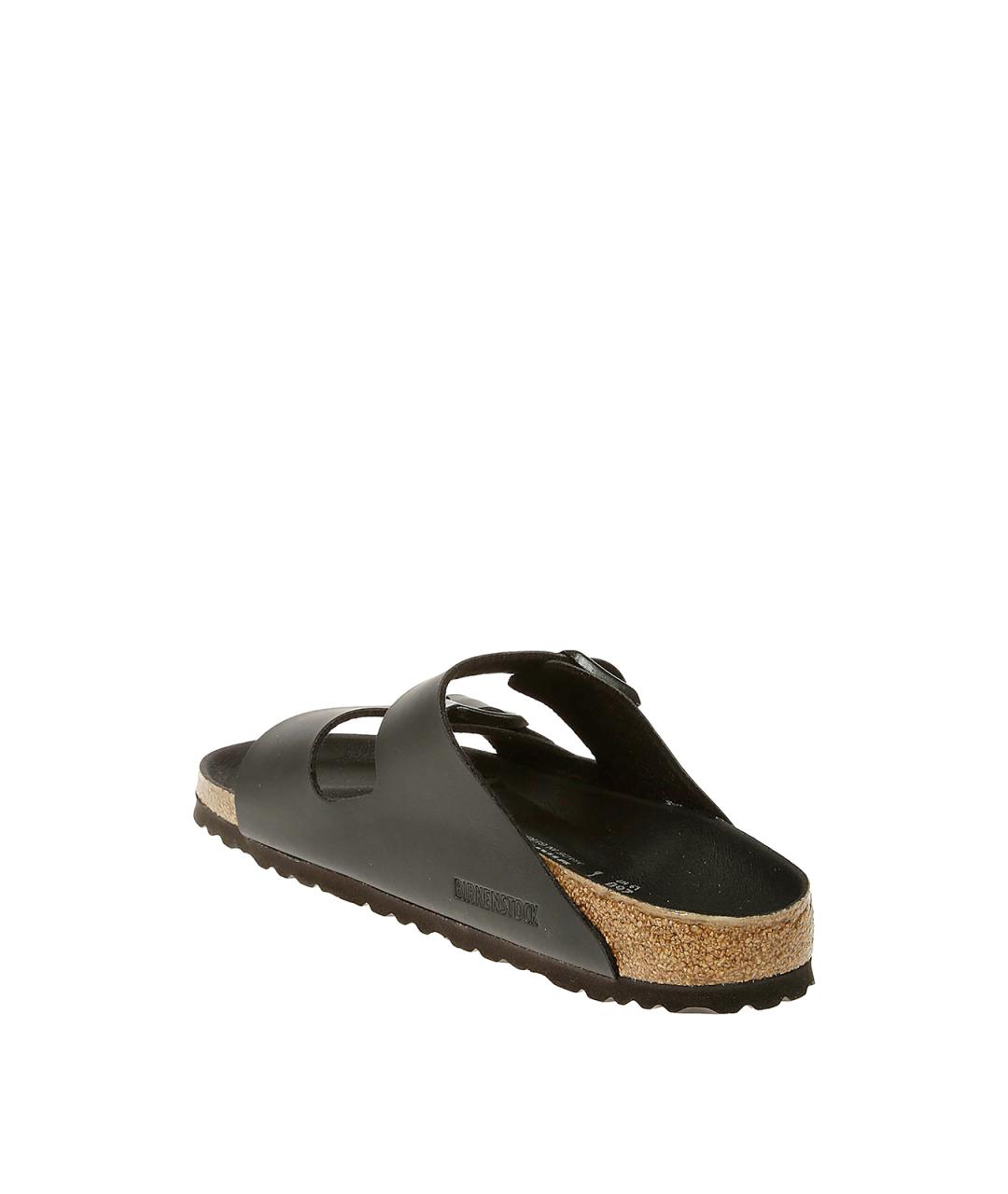 BIRKENSTOCK Черные кожаные сандалии, фото 3