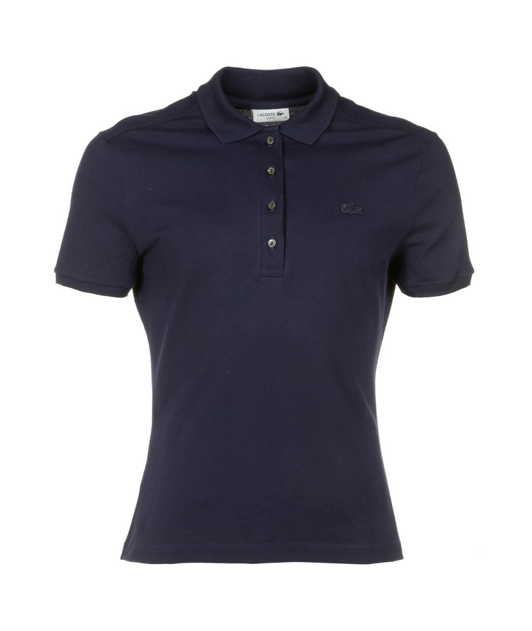 LACOSTE Синяя хлопковая футболка, фото 1