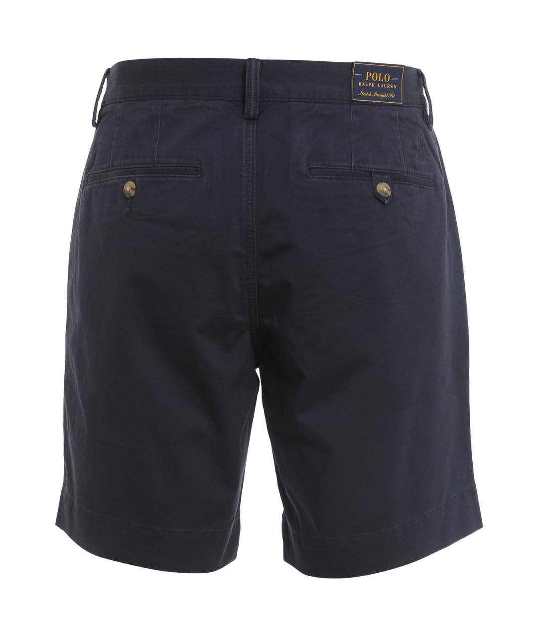 POLO RALPH LAUREN Синие хлопковые шорты, фото 2