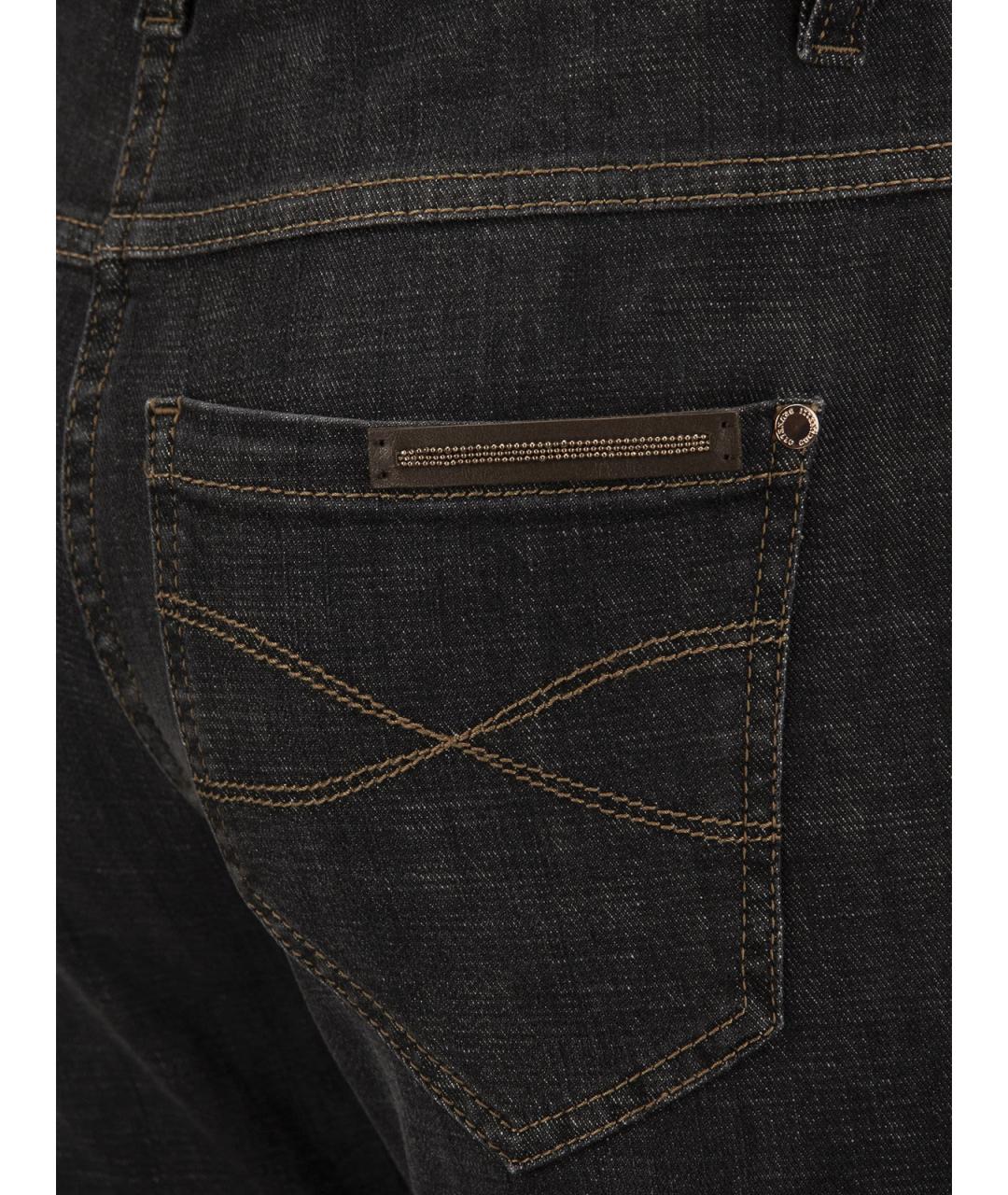 BRUNELLO CUCINELLI Черные хлопковые джинсы слим, фото 4