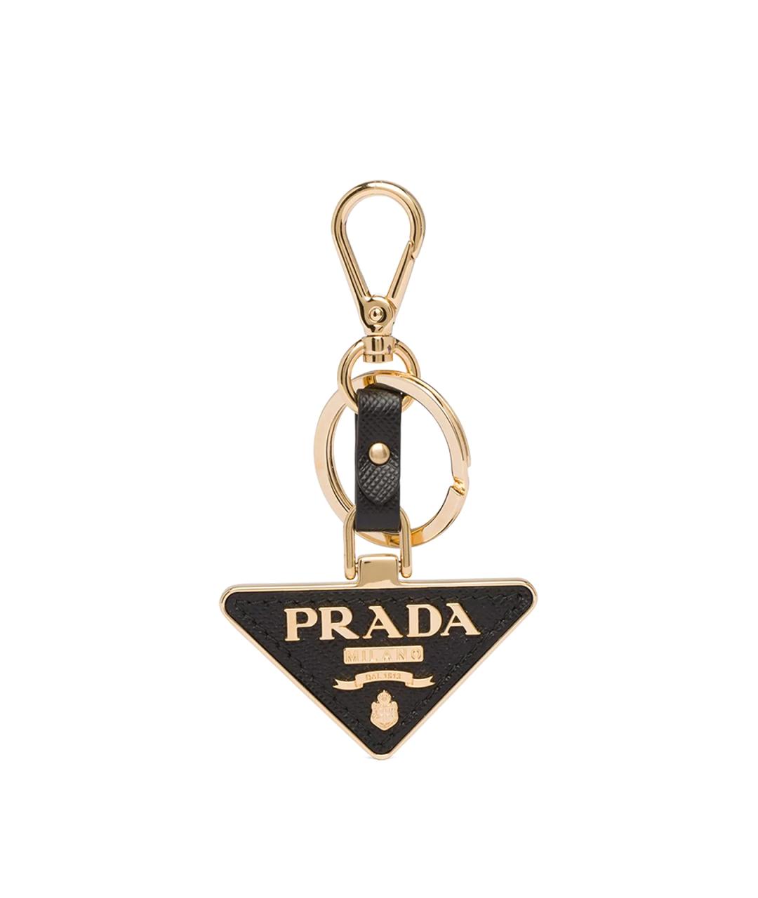 PRADA Черный брелок, фото 1