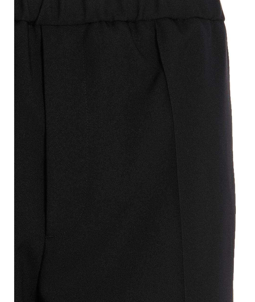 JIL SANDER Синие полиэстеровые повседневные брюки, фото 3