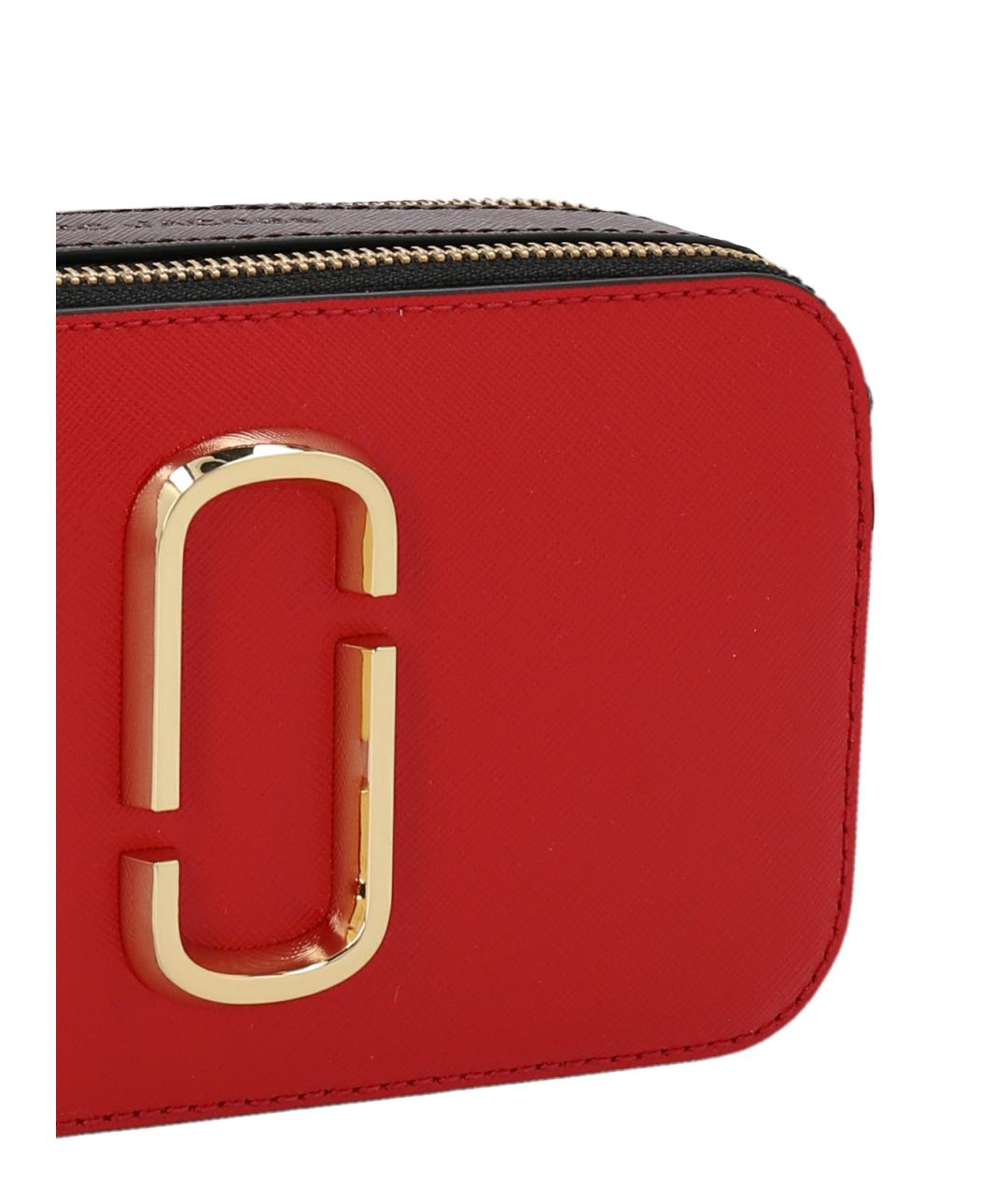 MARC JACOBS Красная кожаная сумка через плечо, фото 3