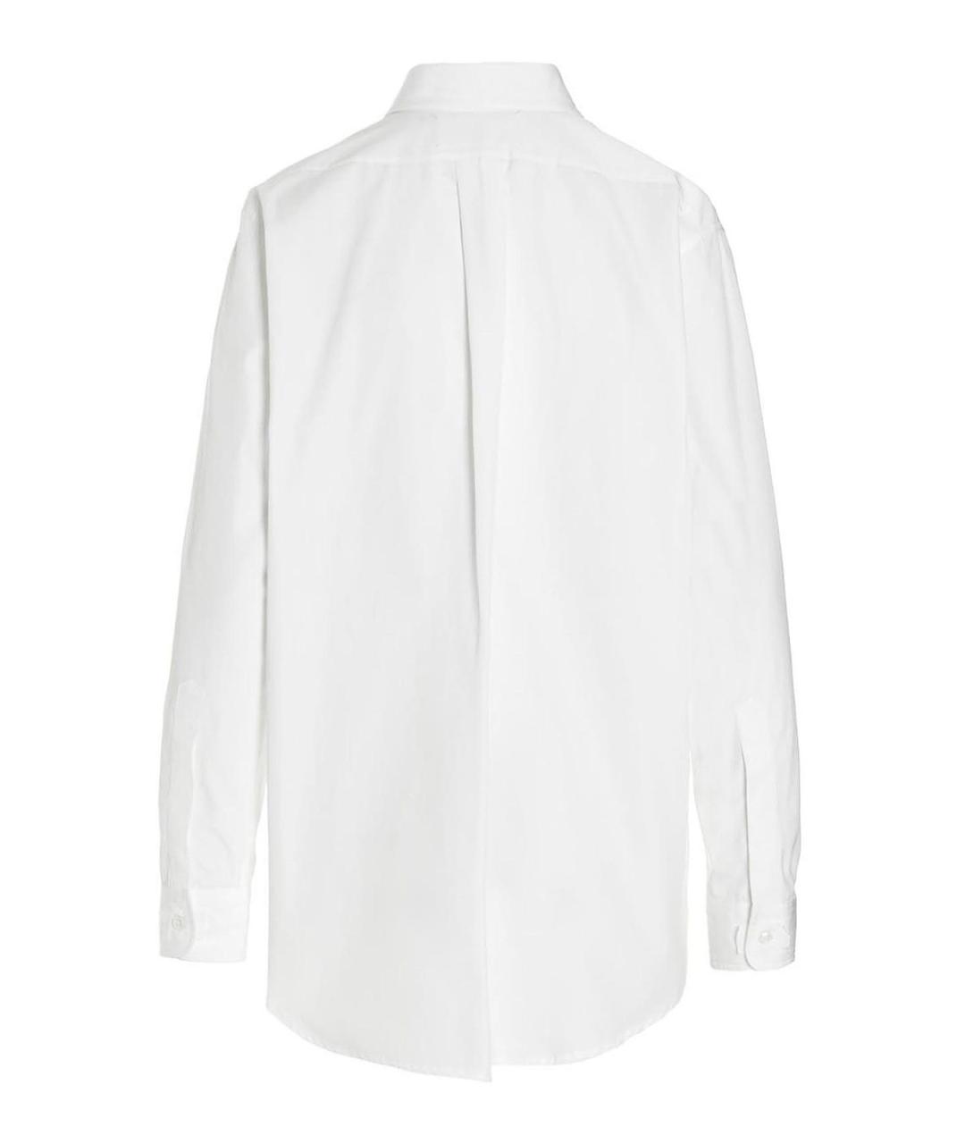 MAISON MARGIELA Белая хлопковая рубашка, фото 2