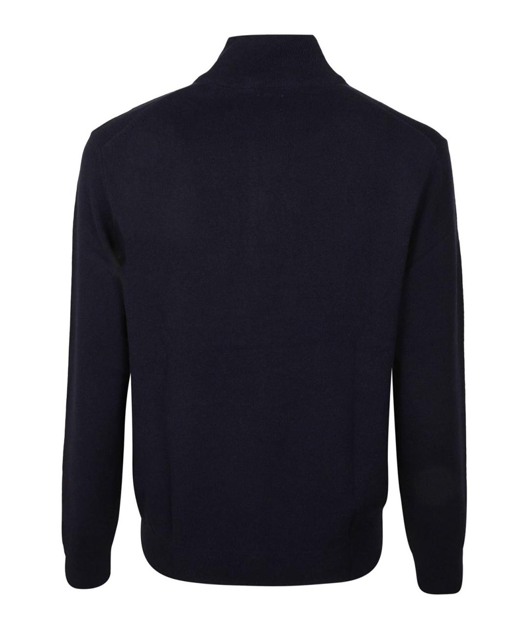 POLO RALPH LAUREN Синяя шерстяная водолазка, фото 2