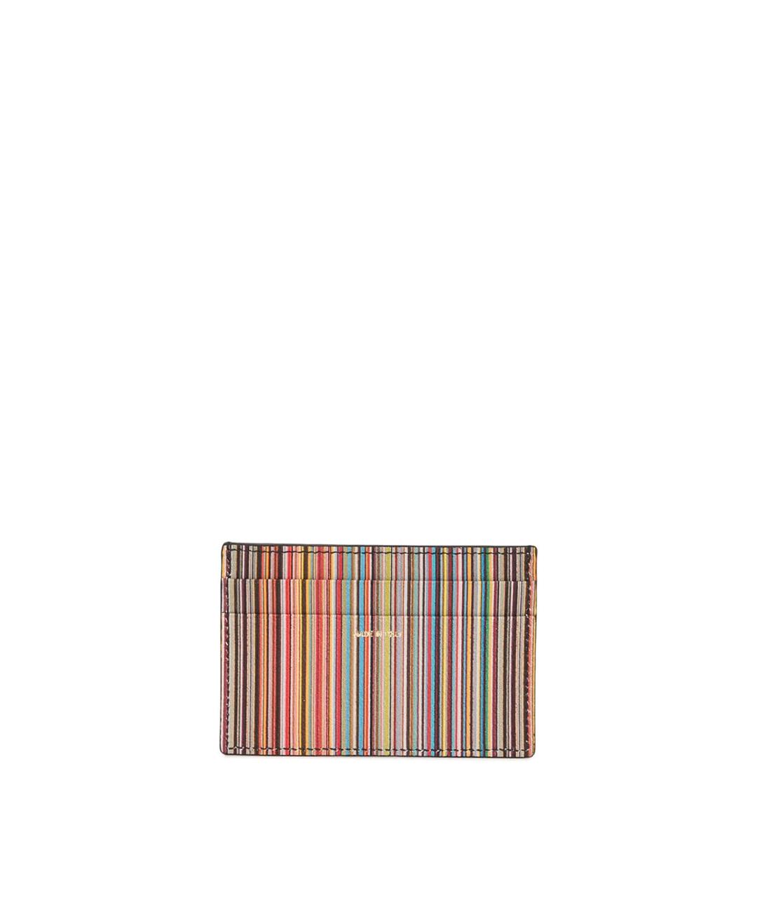 PAUL SMITH Черный кожаный кардхолдер, фото 2
