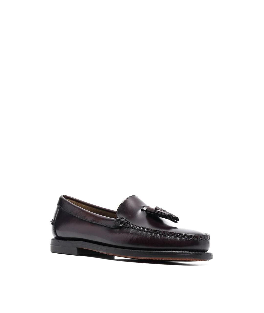 SEBAGO Бордовые кожаные лоферы, фото 2