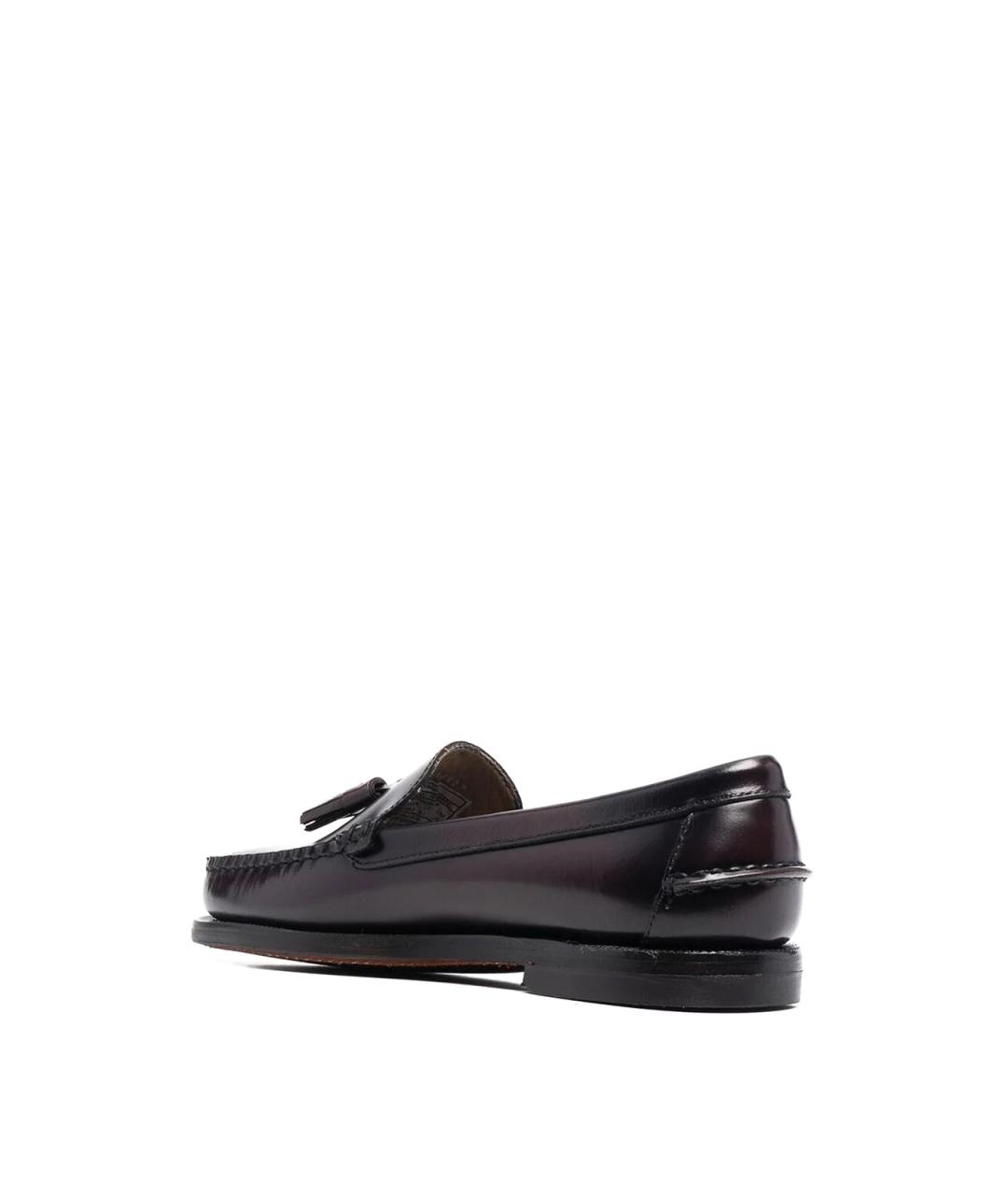 SEBAGO Бордовые кожаные лоферы, фото 3