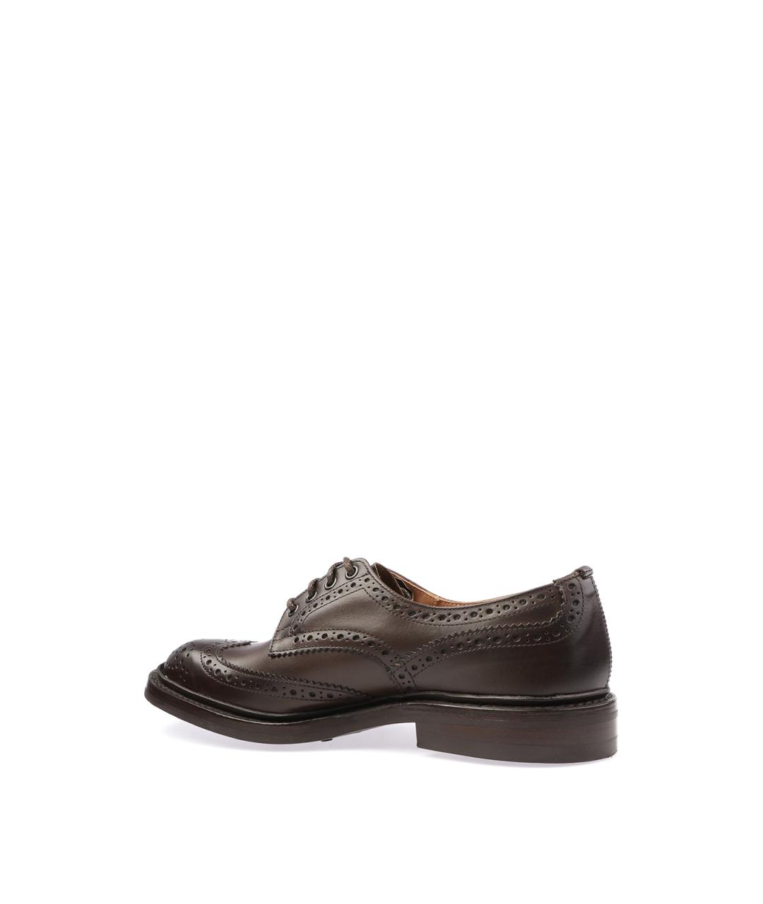 TRICKER'S Коричневые кожаные туфли, фото 3