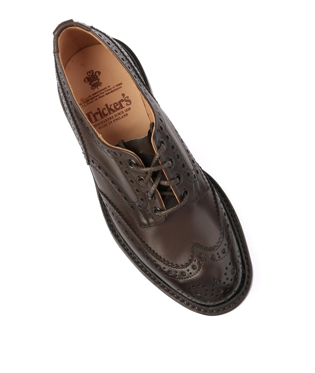 TRICKER'S Коричневые кожаные туфли, фото 4