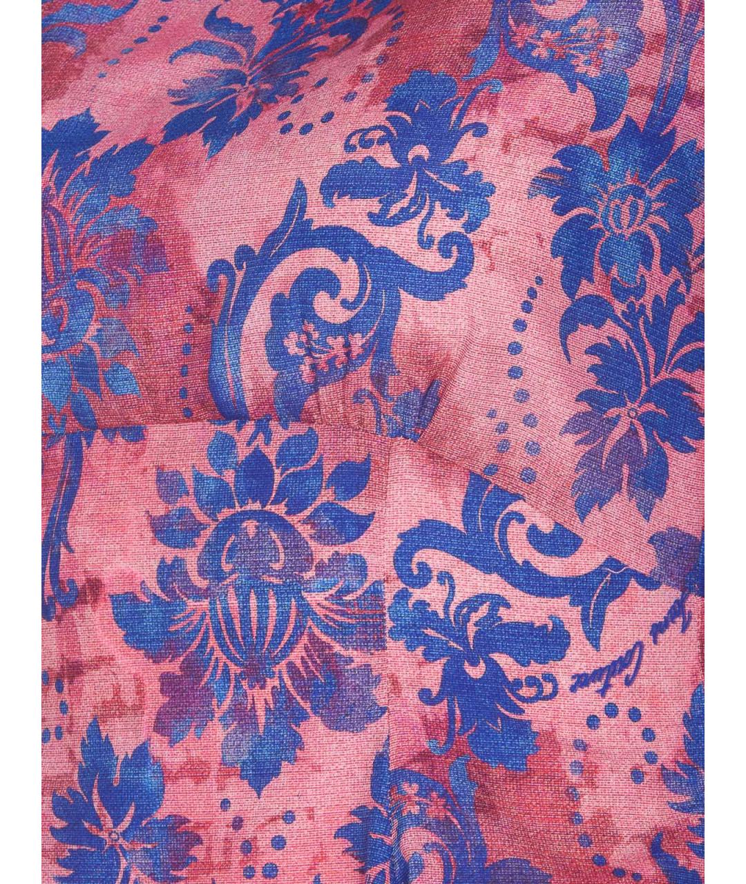 VERSACE JEANS COUTURE Фиолетовое полиэстеровое повседневное платье, фото 4