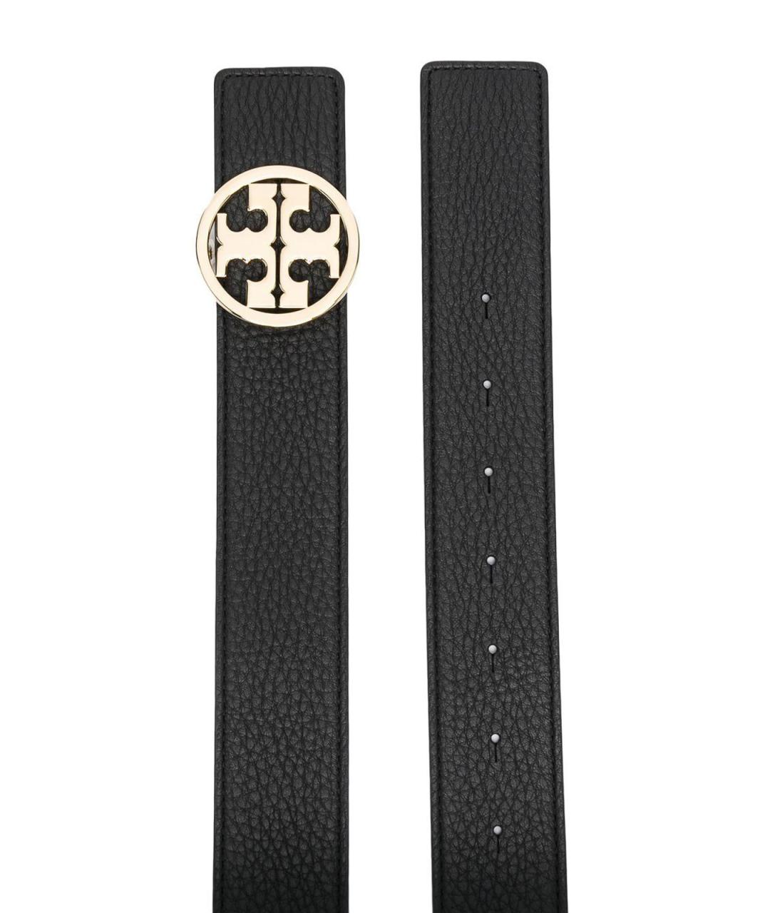 TORY BURCH Коричневый кожаный ремень, фото 2