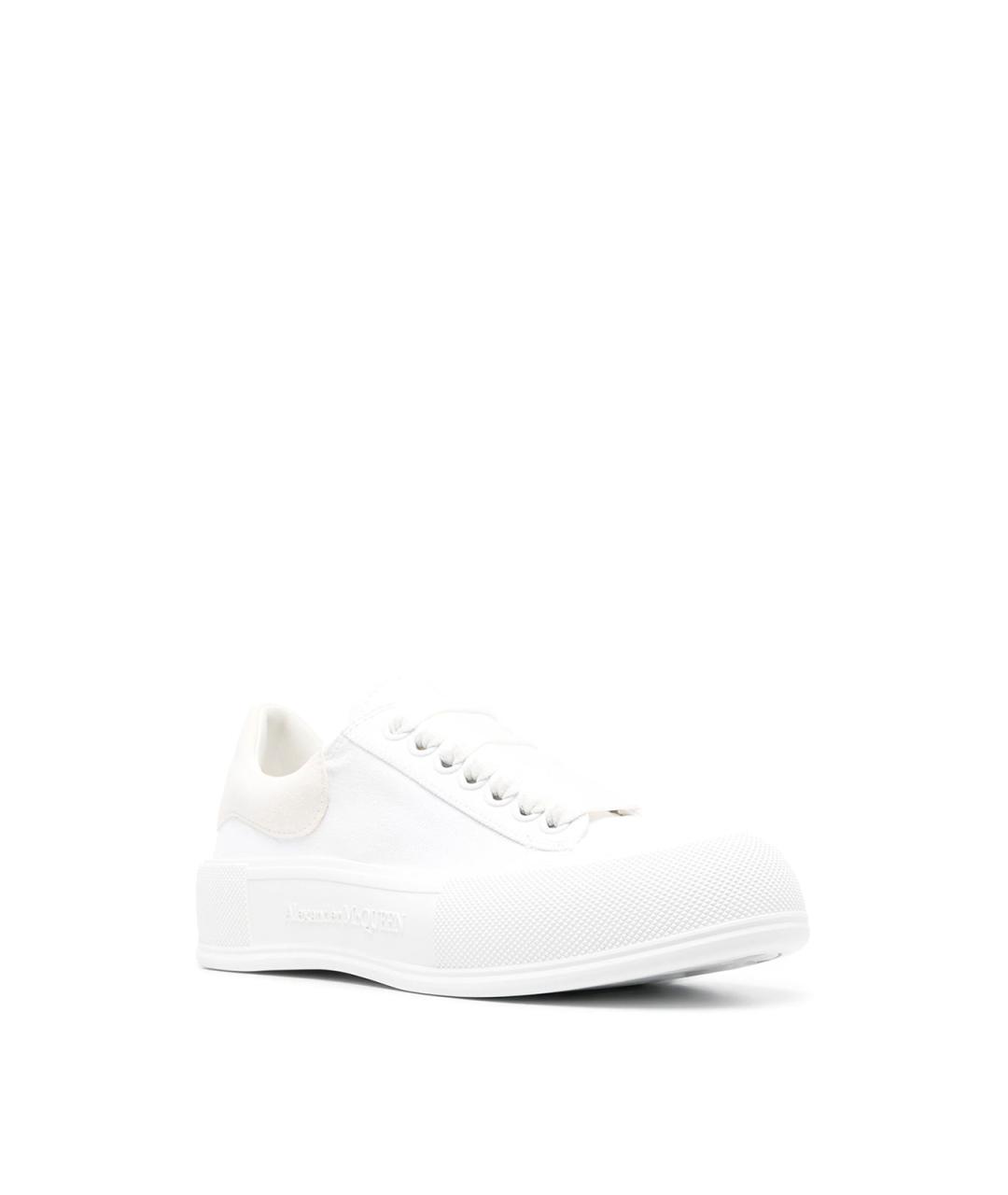 ALEXANDER MCQUEEN Белые кроссовки, фото 2