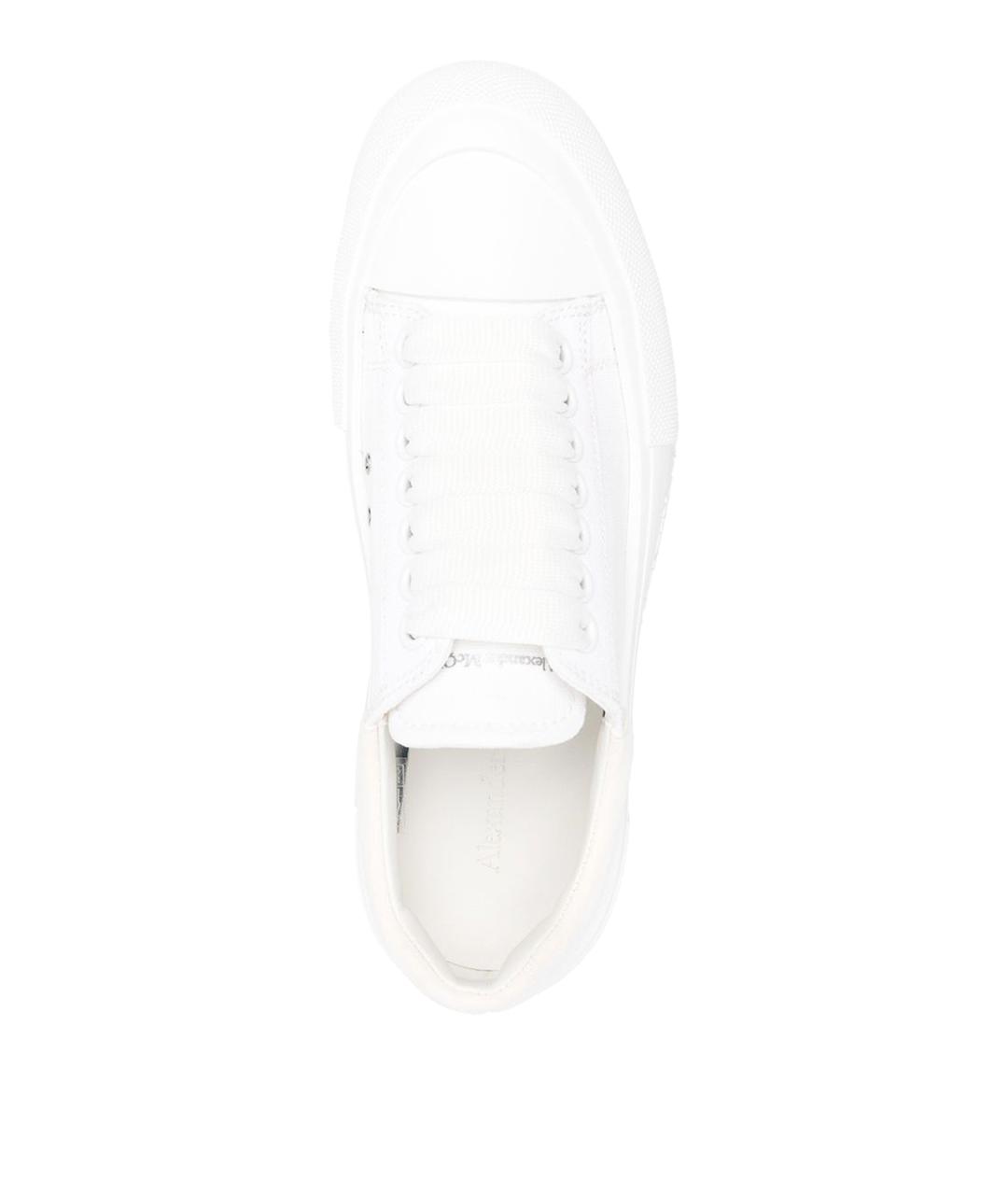ALEXANDER MCQUEEN Белые кроссовки, фото 4