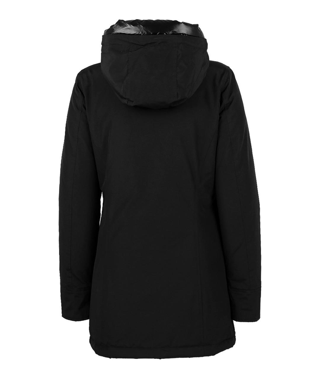 WOOLRICH Черная хлопковая парка, фото 2