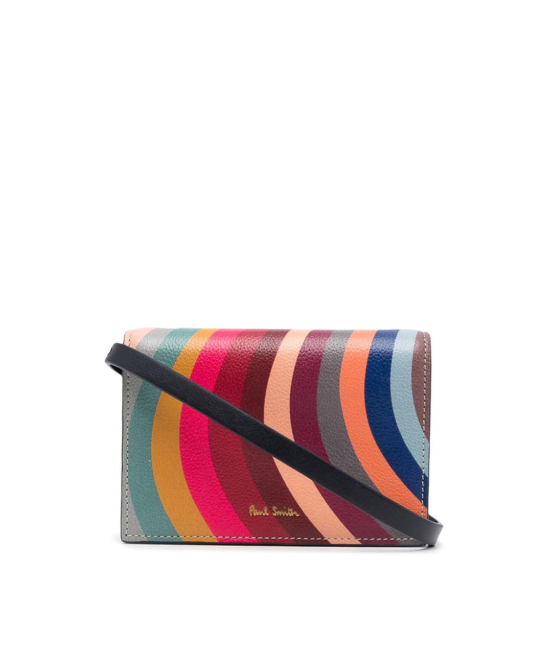 PAUL SMITH Мульти кожаная сумка через плечо, фото 1