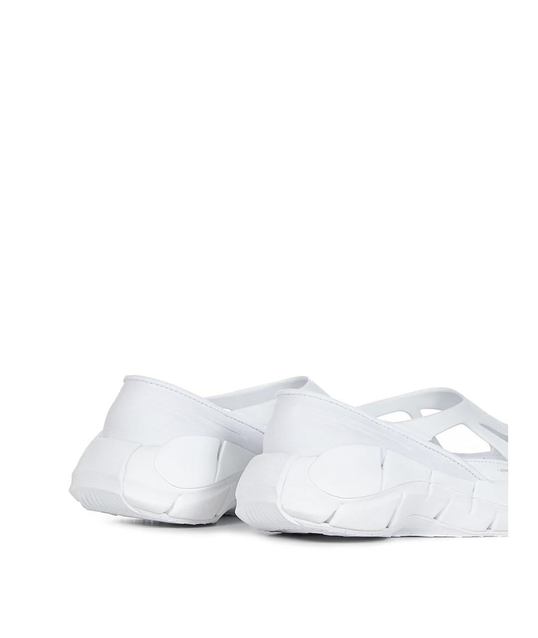 MAISON MARGIELA Белые резиновые кроссовки, фото 4