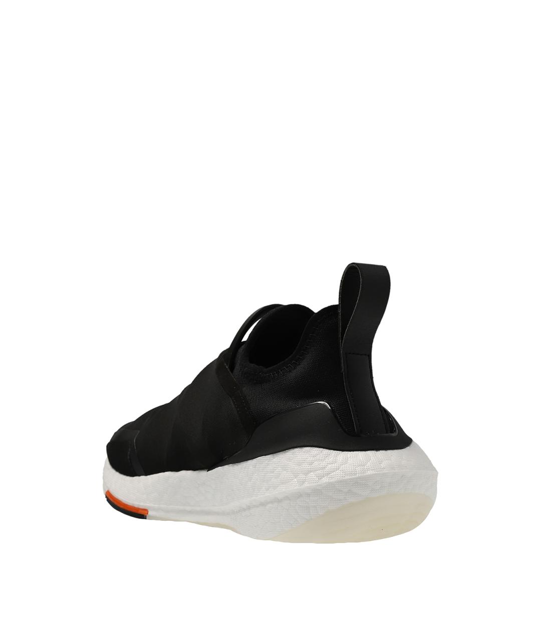 Y-3 Черные текстильные низкие кроссовки / кеды, фото 2