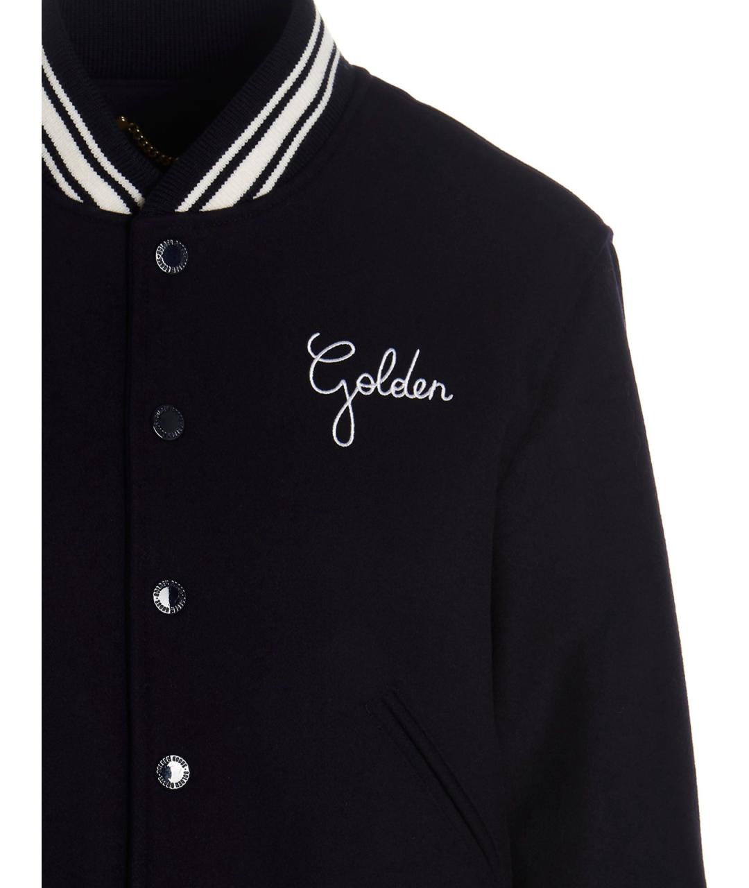 GOLDEN GOOSE Синяя шерстяная куртка, фото 3
