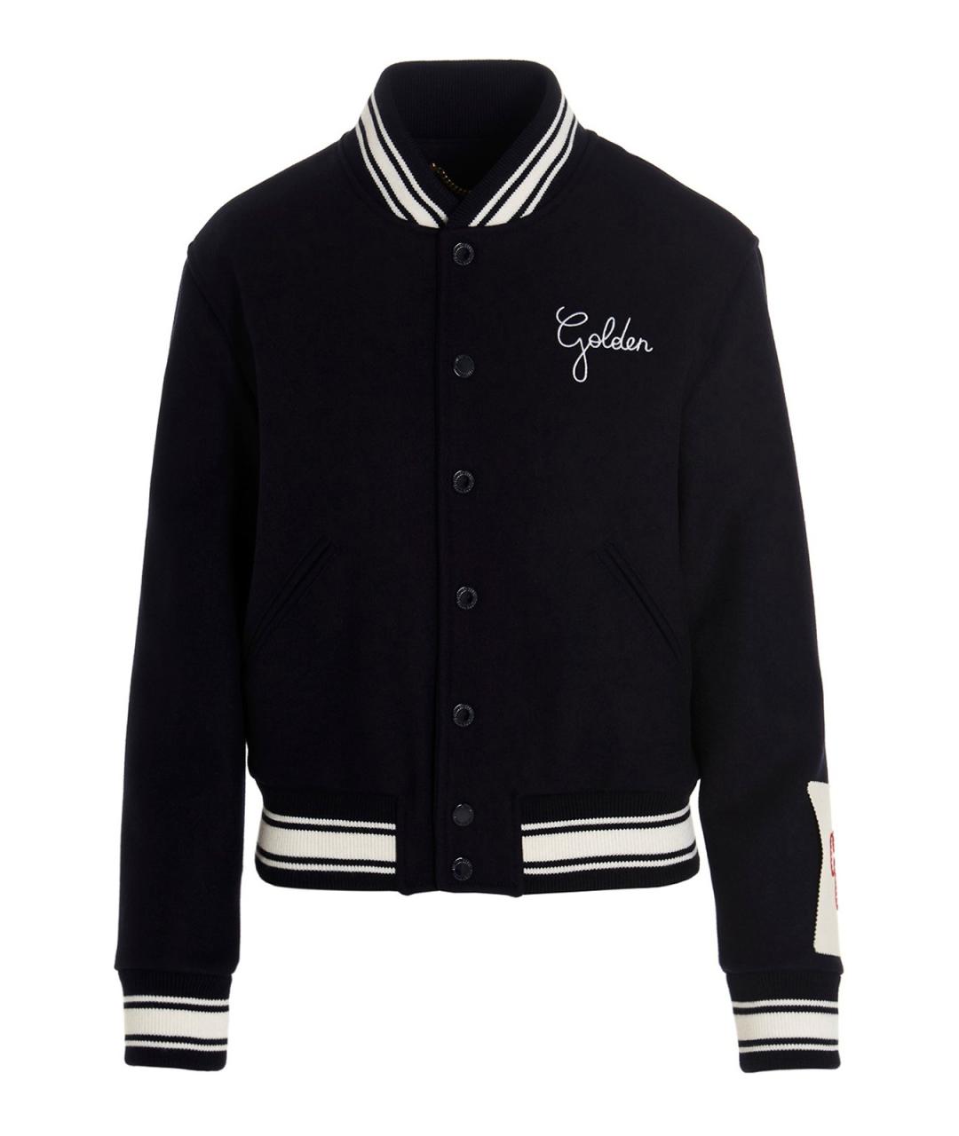 GOLDEN GOOSE Синяя шерстяная куртка, фото 1
