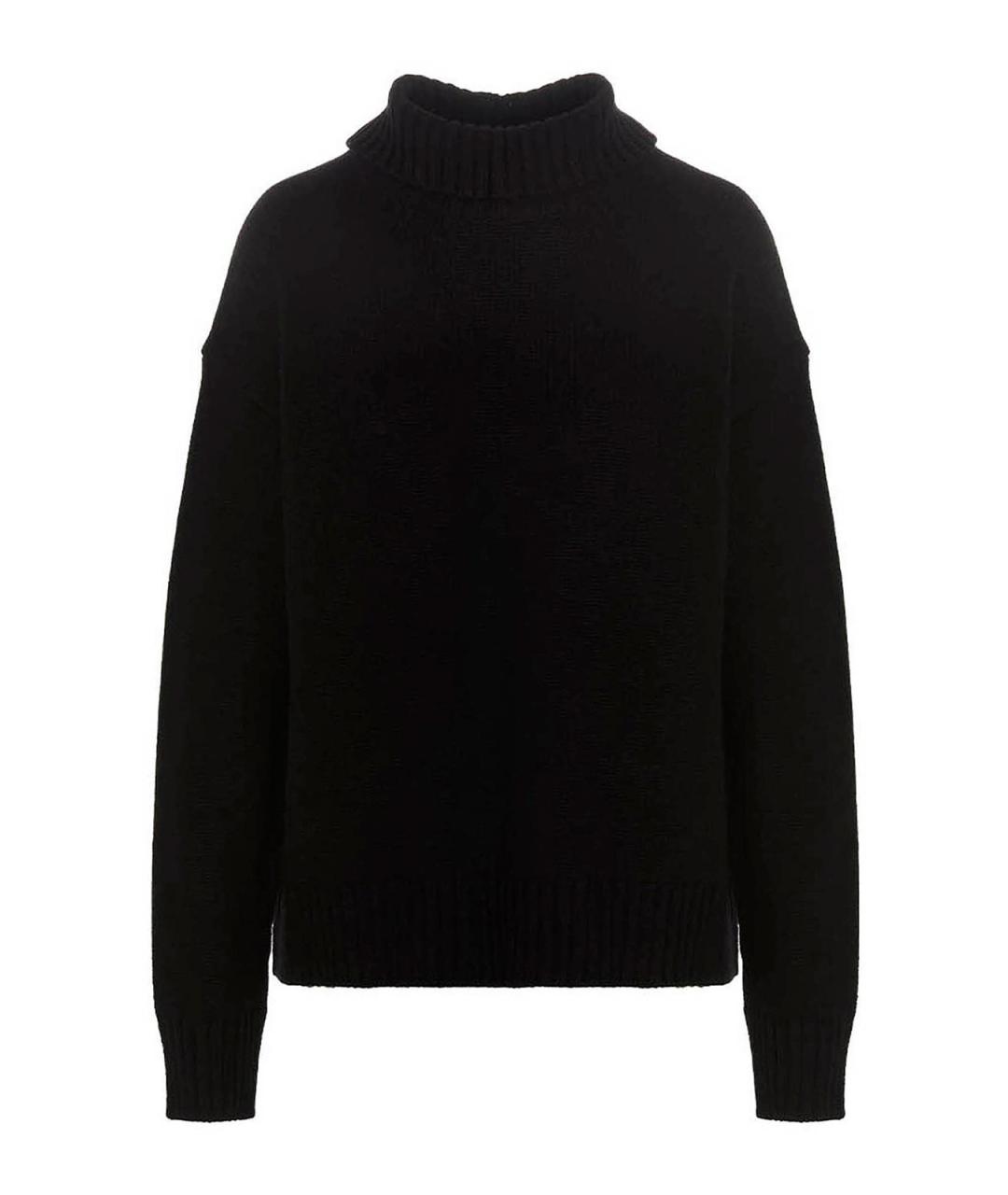JIL SANDER Черный кашемировый джемпер / свитер, фото 1