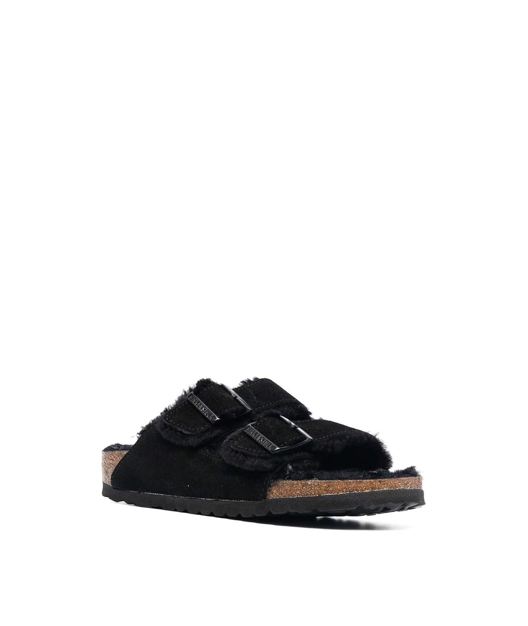 BIRKENSTOCK Черные сандалии, фото 2