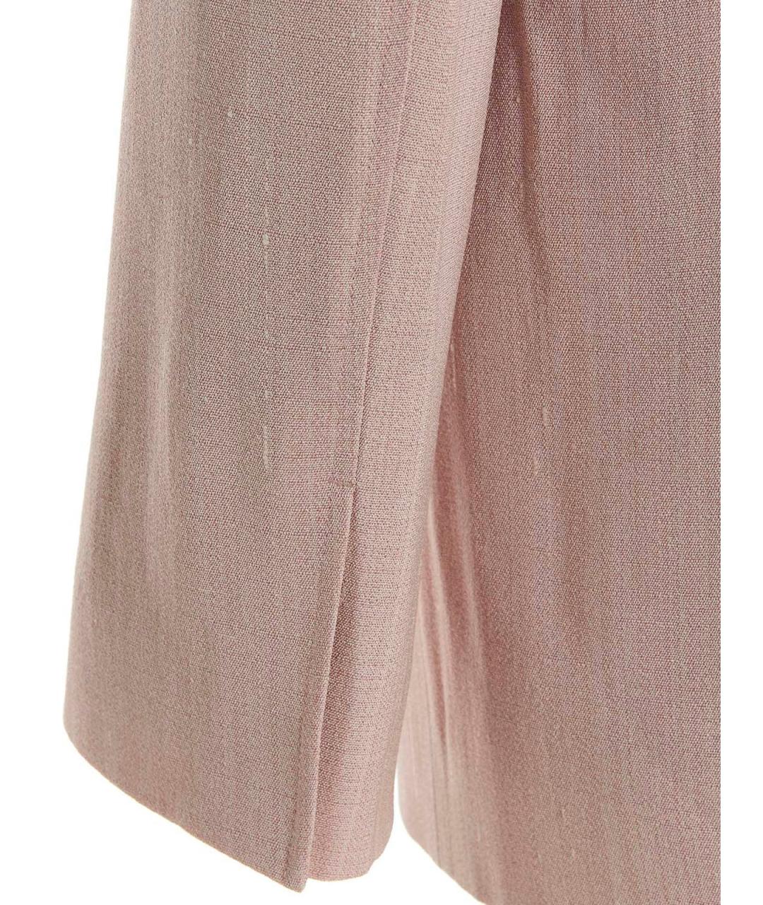 JIL SANDER Розовый вискозный жакет/пиджак, фото 4
