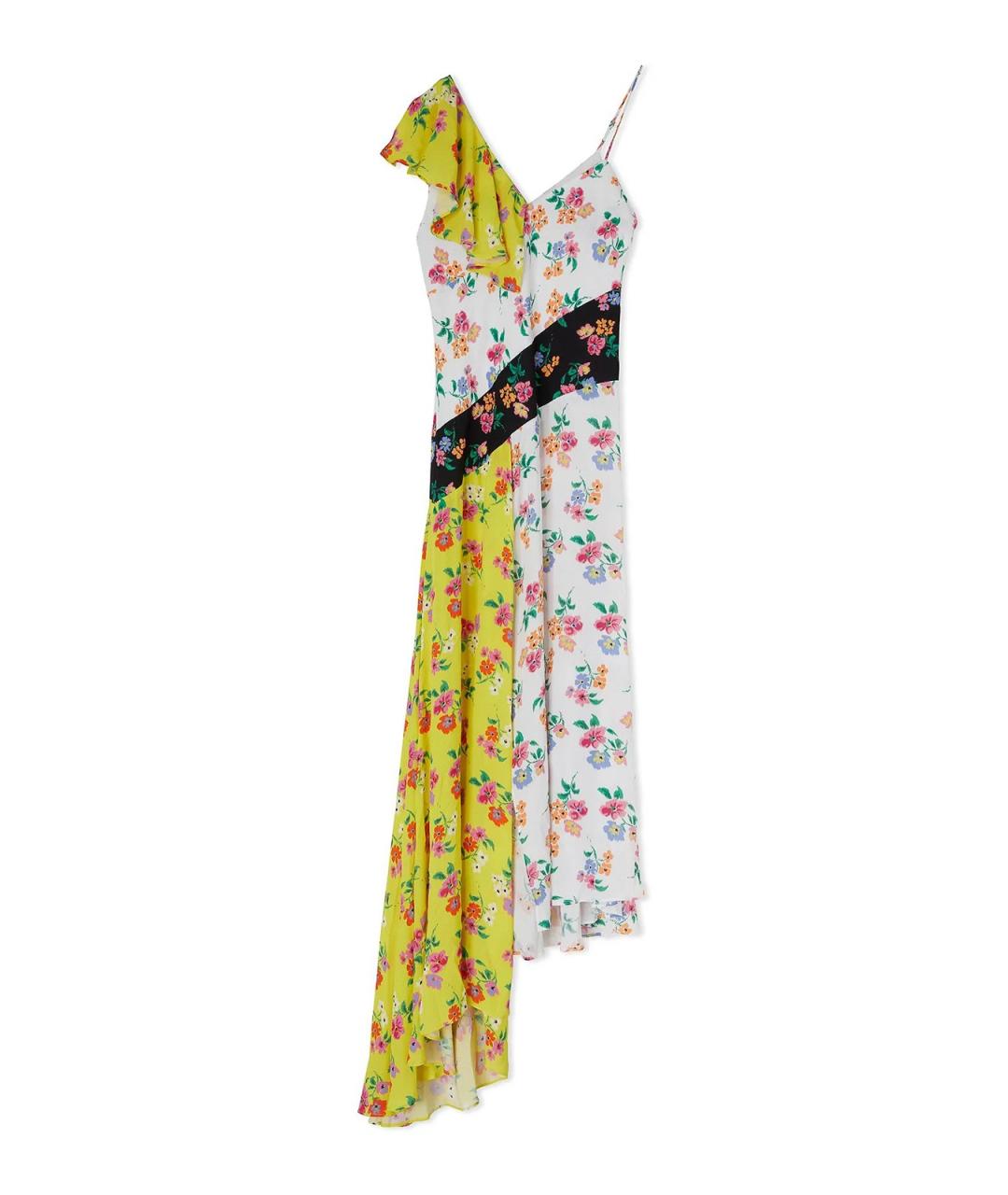 MSGM Мульти вискозное повседневное платье, фото 1