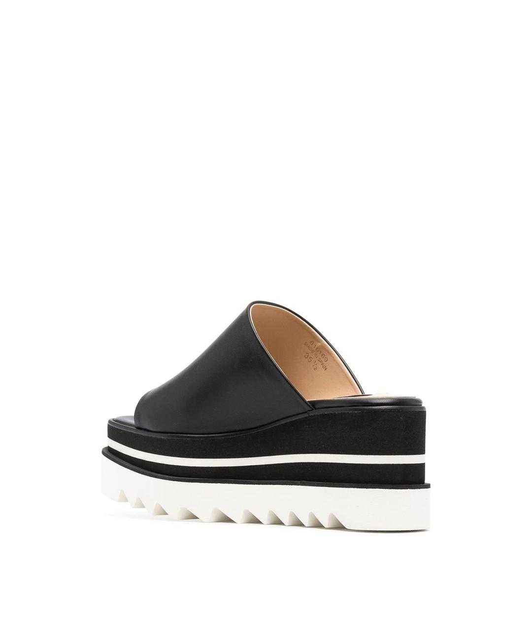 STELLA MCCARTNEY Черные шлепанцы, фото 3