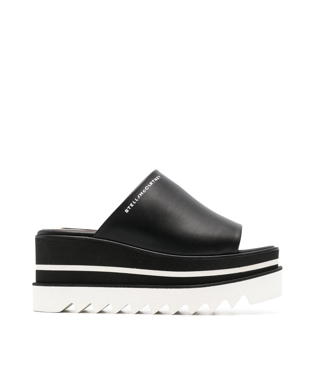 STELLA MCCARTNEY Черные шлепанцы, фото 1