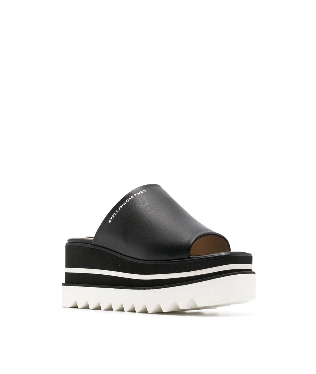 STELLA MCCARTNEY Черные шлепанцы, фото 2