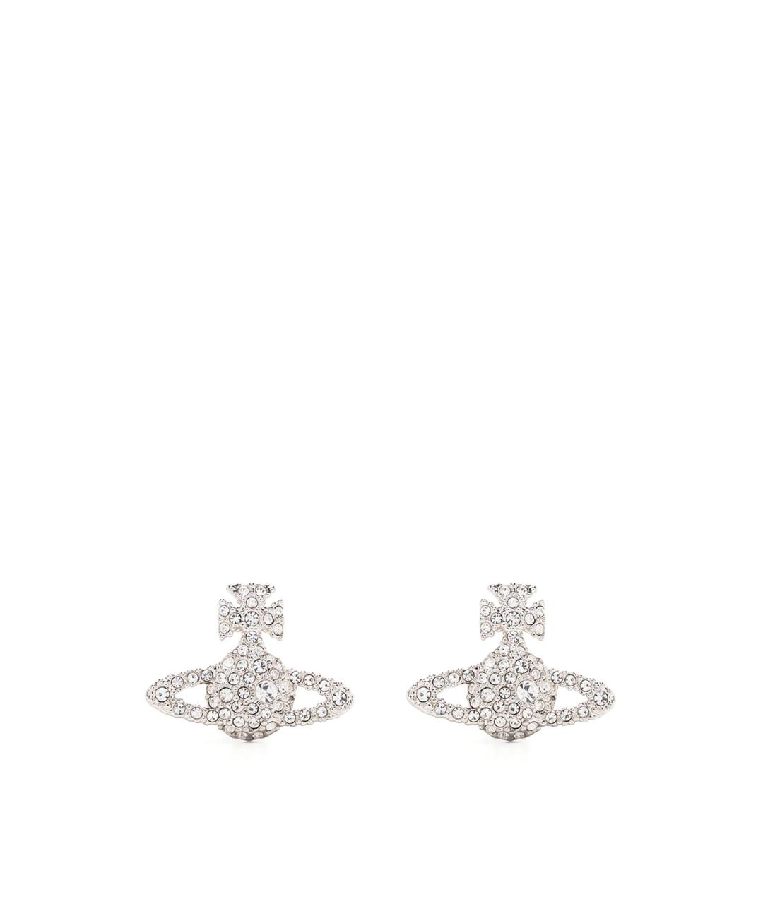 VIVIENNE WESTWOOD Серебряные металлические серьги, фото 1