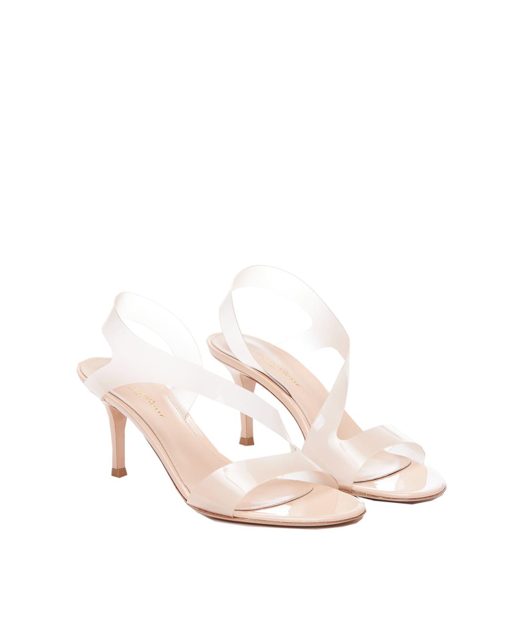 GIANVITO ROSSI Розовые босоножки, фото 2