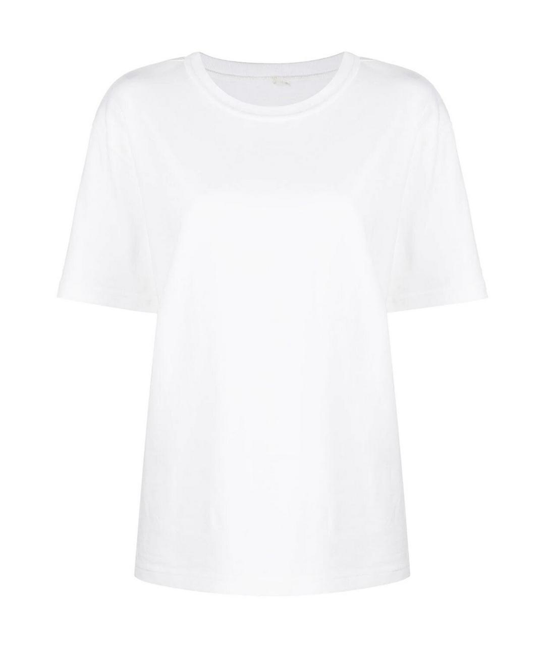 ALEXANDER WANG Белая полиэстеровая футболка, фото 1