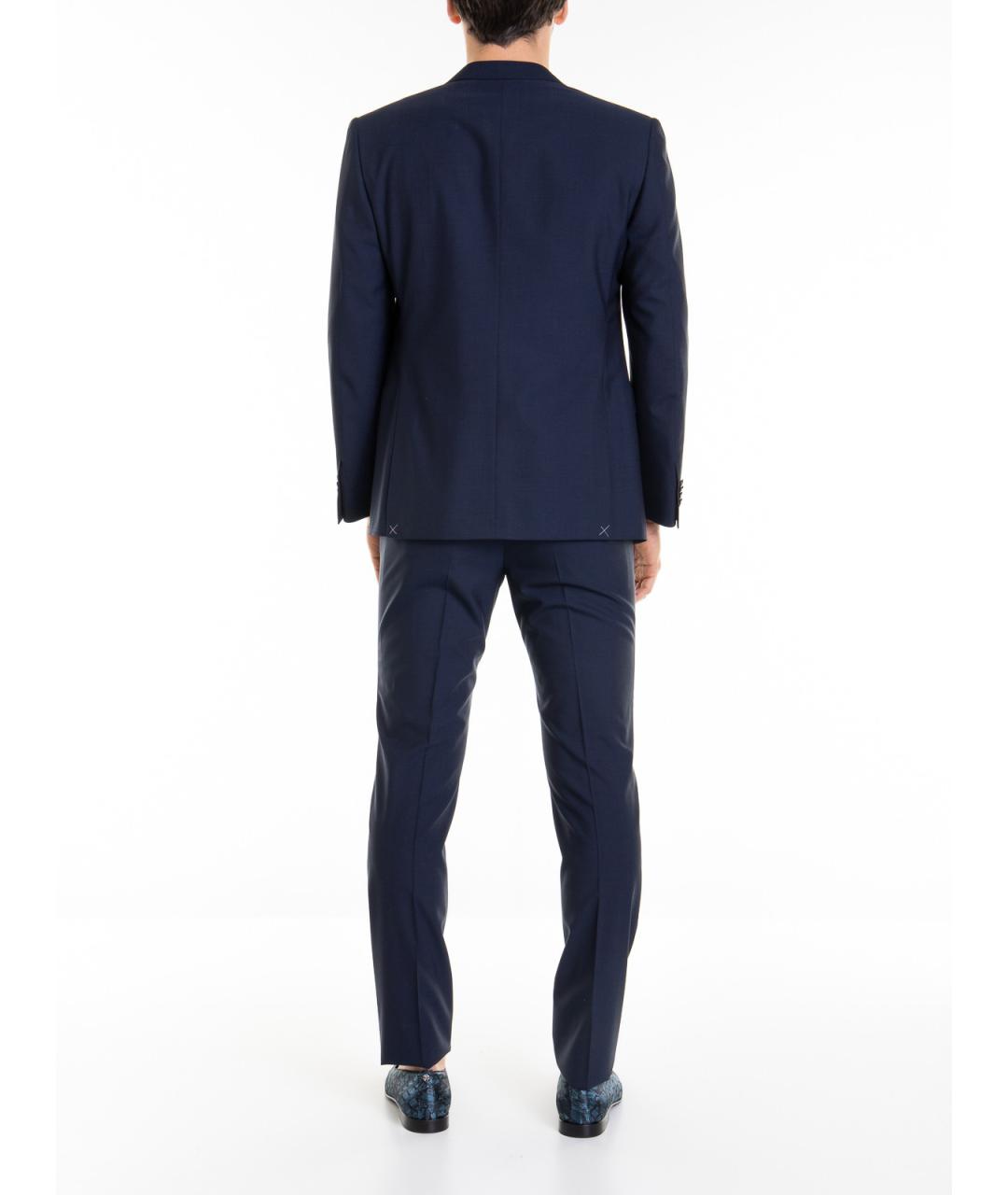CORNELIANI Синий классический костюм, фото 4