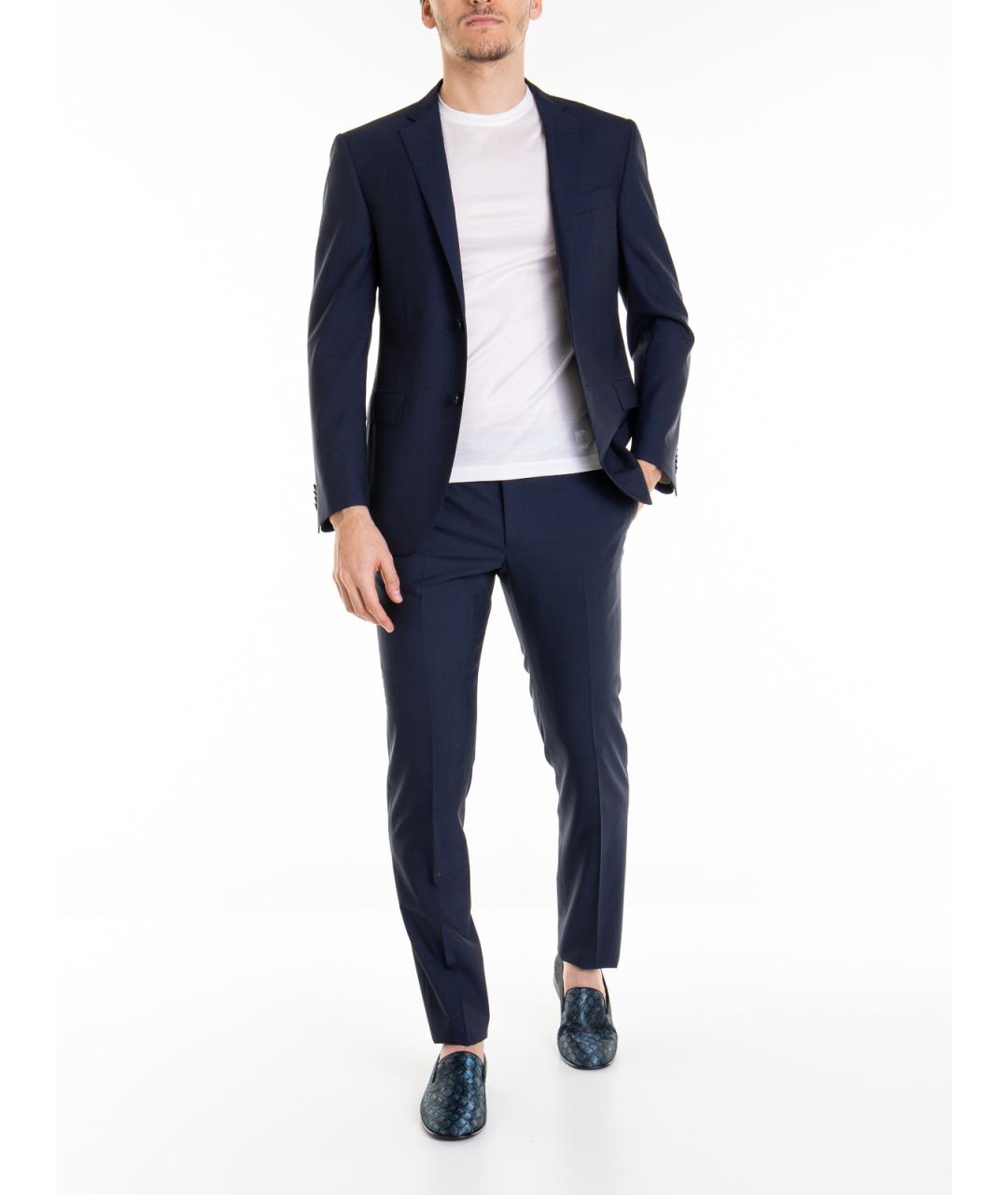 CORNELIANI Синий классический костюм, фото 3
