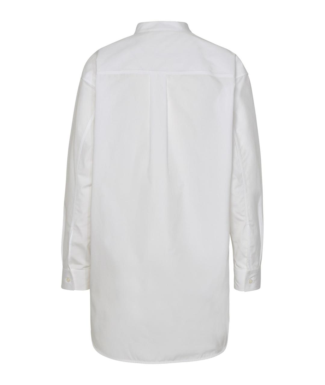 JIL SANDER Белая хлопковая рубашка, фото 3