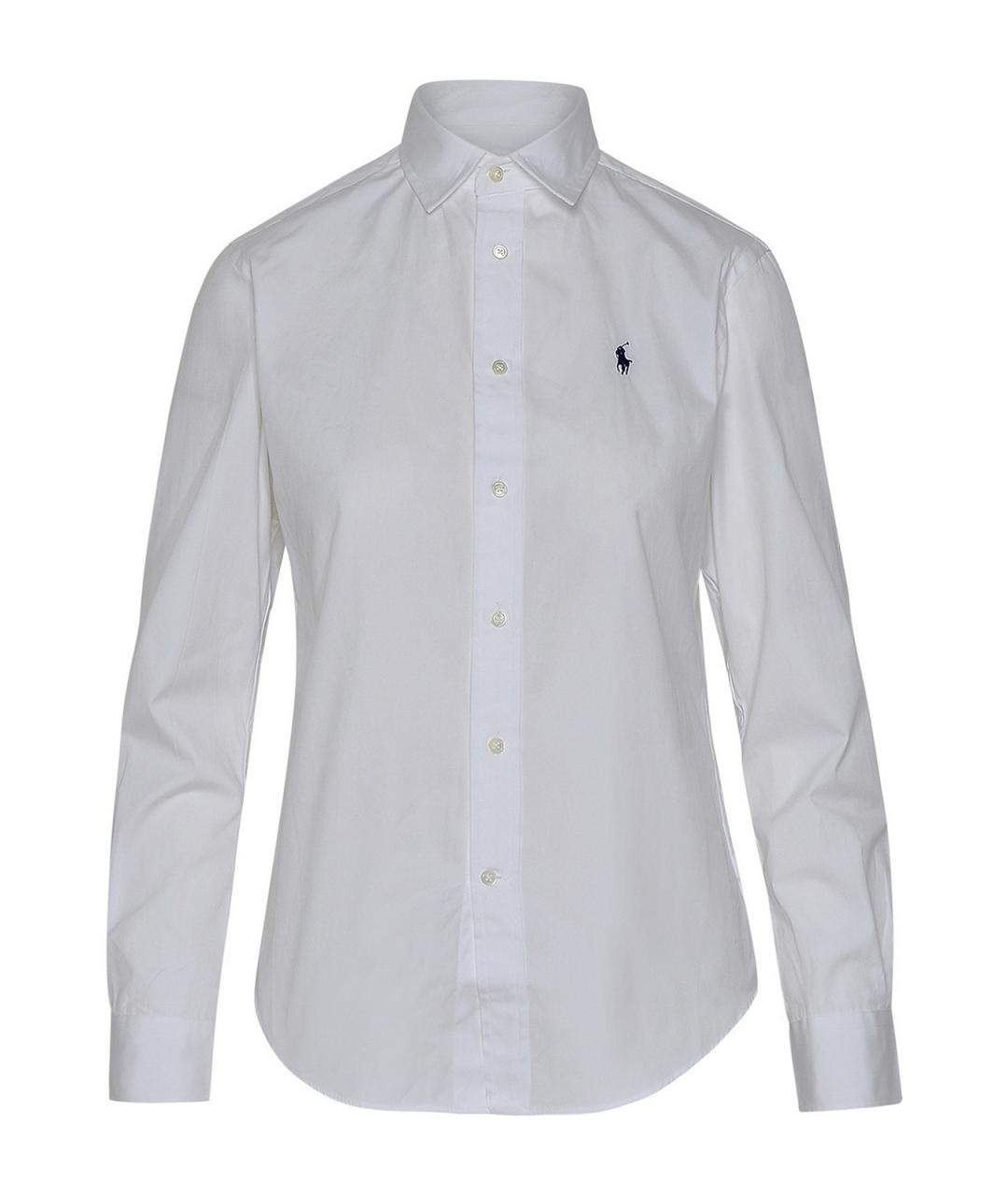 POLO RALPH LAUREN Белая хлопковая рубашка, фото 1