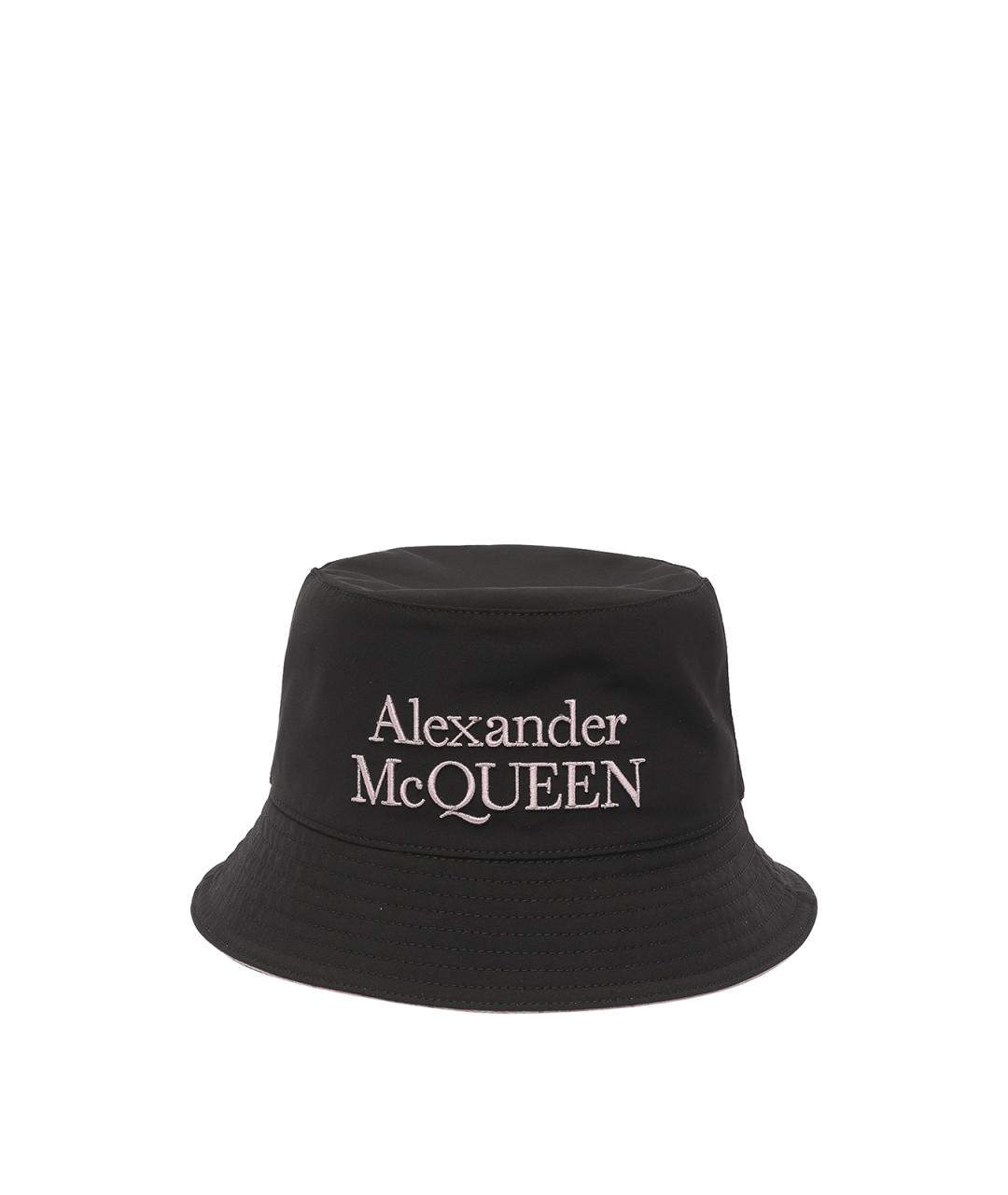 ALEXANDER MCQUEEN Черная хлопковая кепка/бейсболка, фото 1