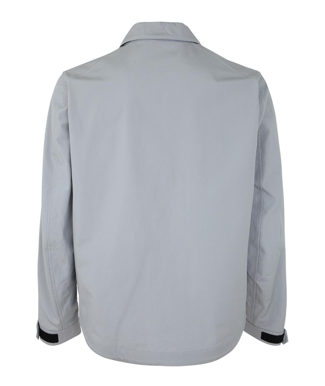 CP COMPANY Серая хлопковая куртка, фото 2