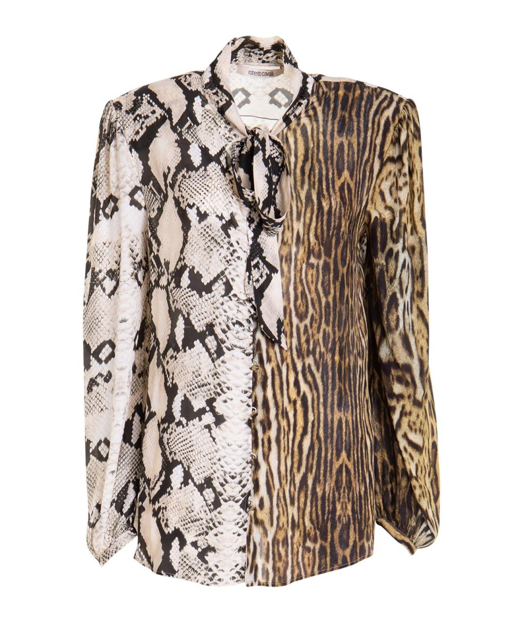 ROBERTO CAVALLI Мульти вискозная рубашка, фото 1