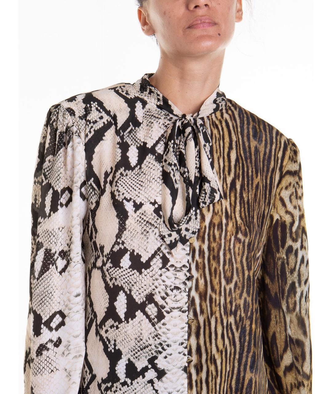 ROBERTO CAVALLI Мульти вискозная рубашка, фото 5