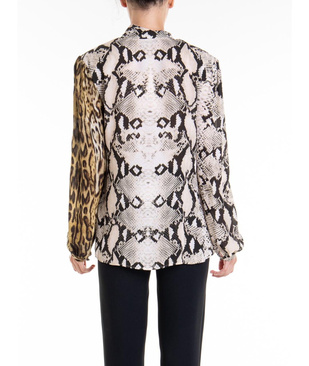 ROBERTO CAVALLI Мульти вискозная рубашка, фото 4