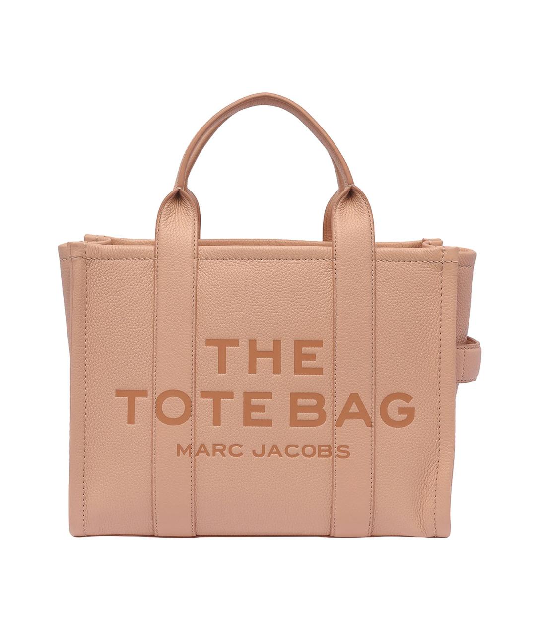 MARC JACOBS Розовая кожаная сумка тоут, фото 1