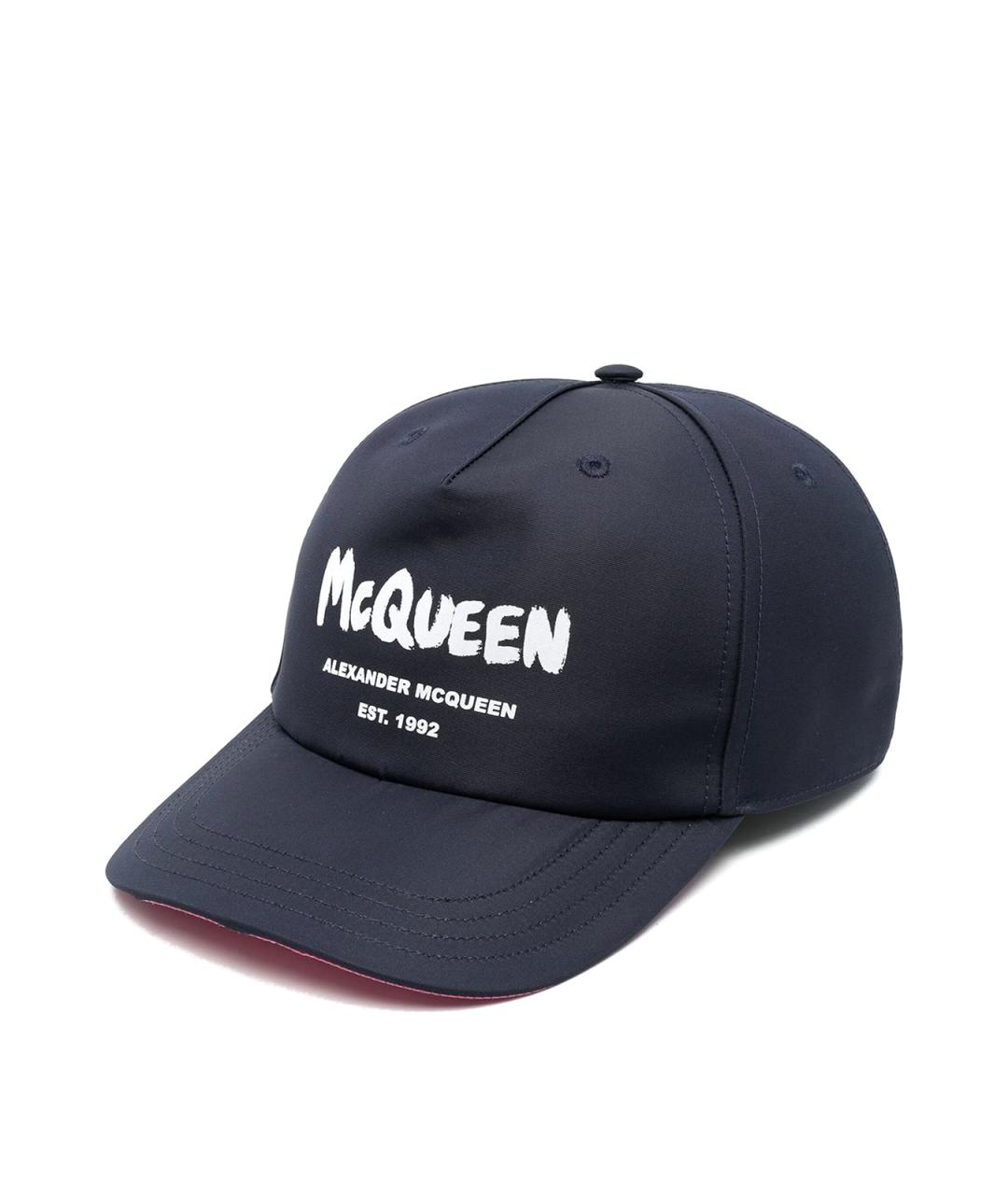 ALEXANDER MCQUEEN Синяя кепка/бейсболка, фото 1
