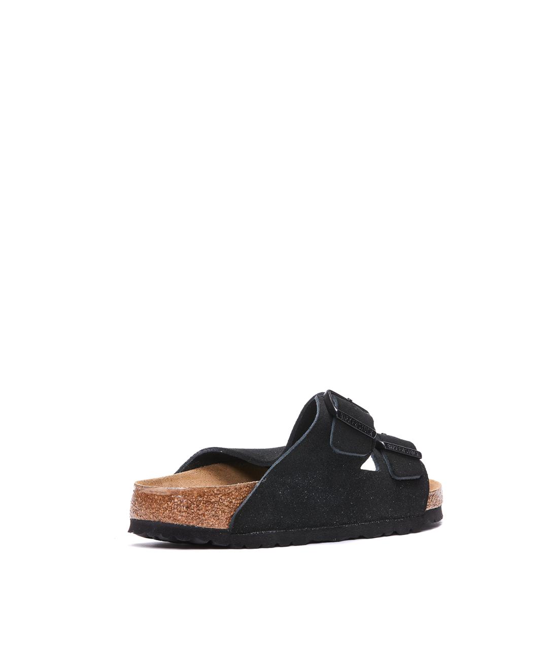 BIRKENSTOCK Черные замшевые сандалии, фото 3