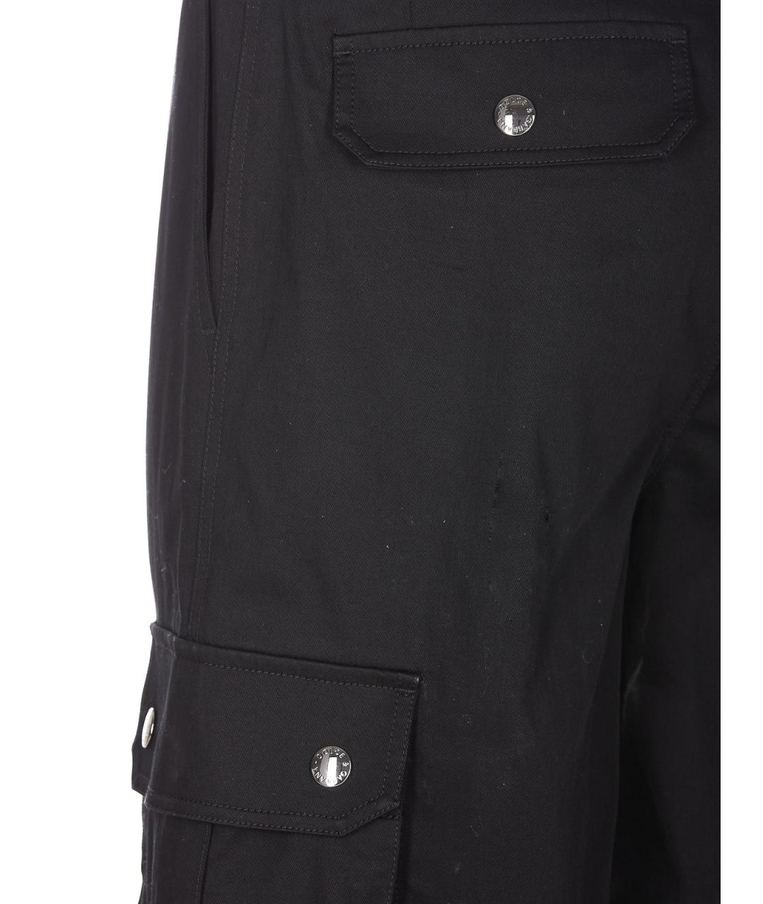 DOLCE&GABBANA Черные хлопковые шорты, фото 3