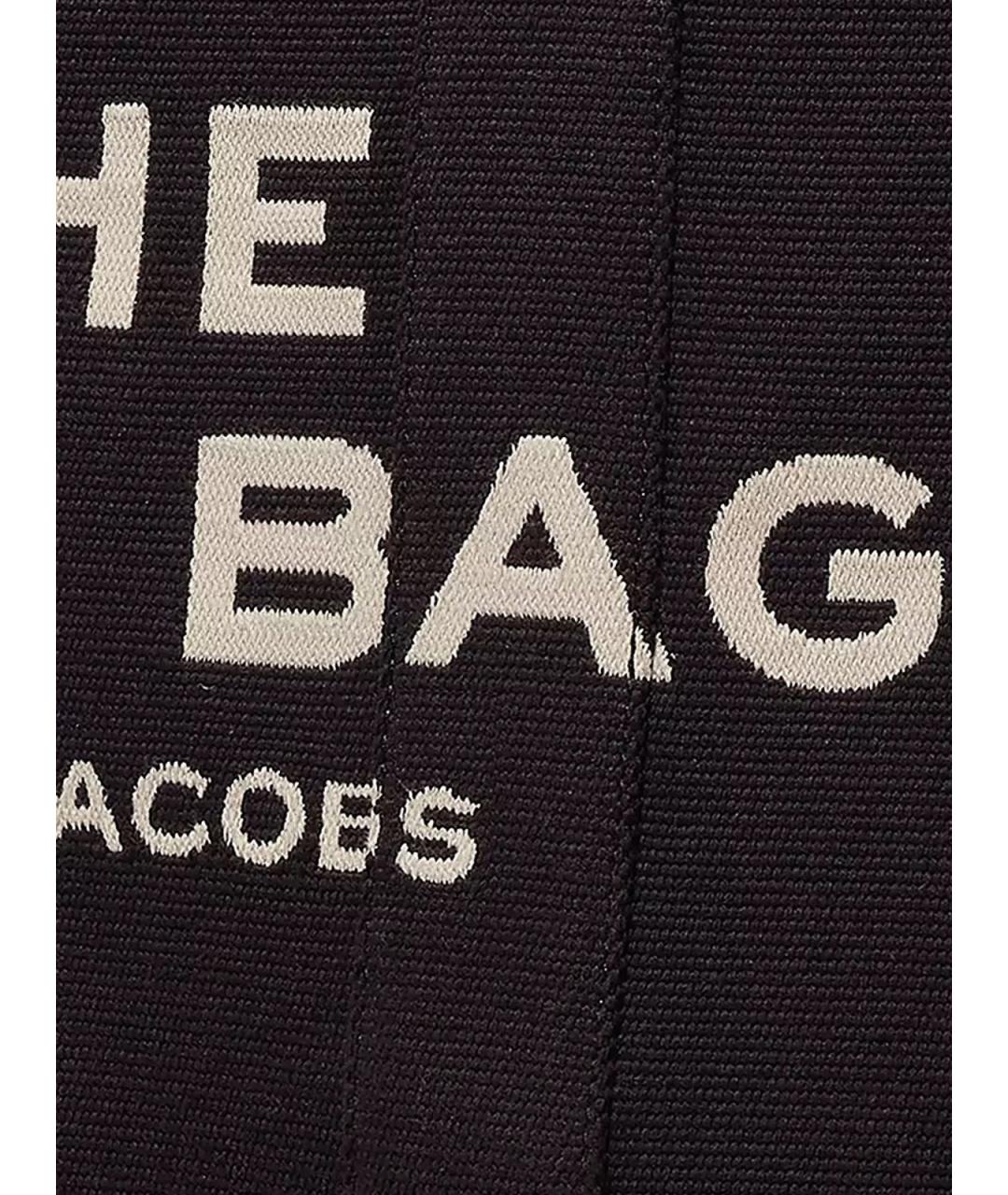 MARC JACOBS Черная тканевая сумка тоут, фото 5