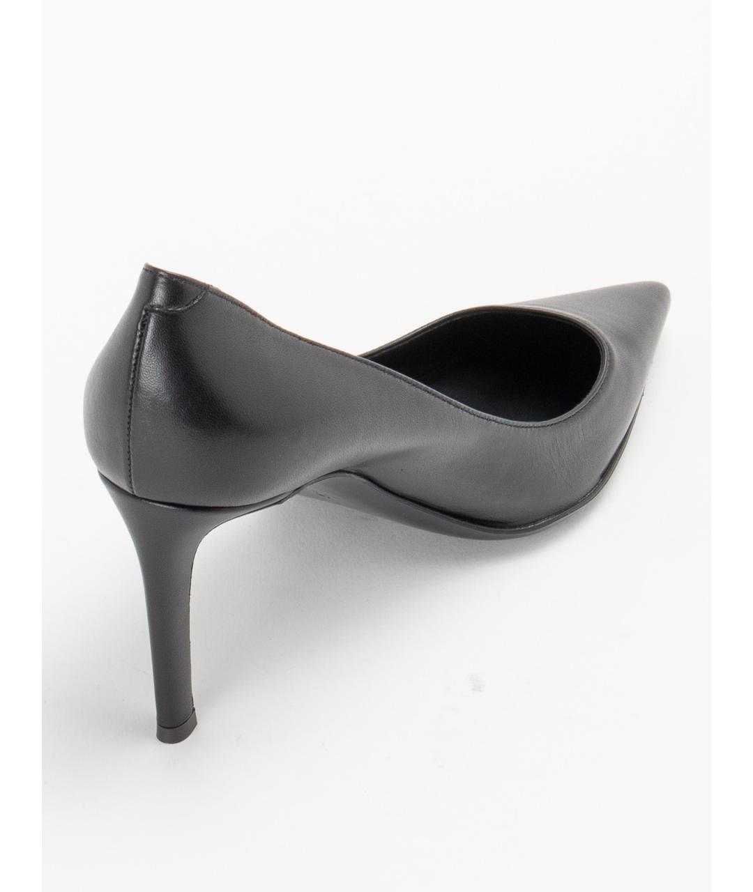 GIUSEPPE ZANOTTI DESIGN Черные кожаные туфли, фото 5